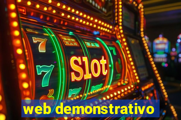 web demonstrativo